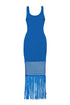 PQ Swim Blueberry Claudia Fringe Dress